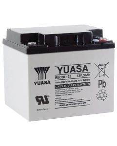 REC50-12I Yuasa Syklinen Lyijyakku
