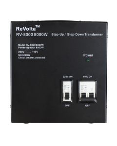 Revolta RV-8000 8000W Ylös/Alas Muuntaja