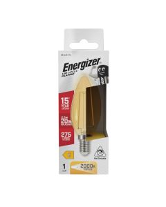 Energizer E14 LED hehkulamppu 2,5W (275lm), 2200K, Lämmin valkoinen