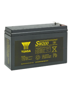 SW200P Yuasa lyijyakku (High-Drain erityisesti UPS-järjestelmille)