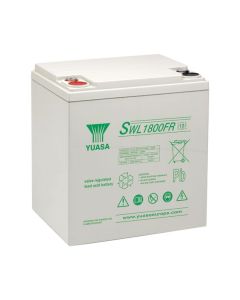 SWL1800FR Yuasa lyijyakku (High-Drain erityisesti UPS-järjestelmille) (Tulta hylkivä laatikko)