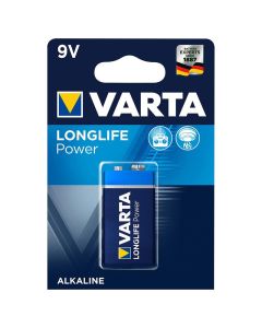 VARTA LongLife E / 9V paristo (1 kpl)