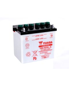 Yuasa Y60-N24L-A 12V Batteri til Motorcykel