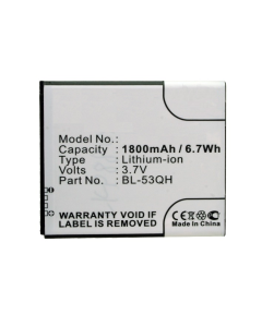 Akku mm. laitteelle LG Escape (Yhteensopiva)