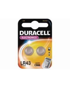 DURACELL LR43 - Alkali (2 kpl.)
