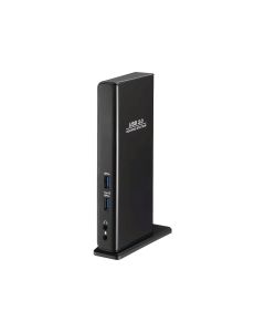 2-Power USB 3.0 Dual Head Telakointiasema