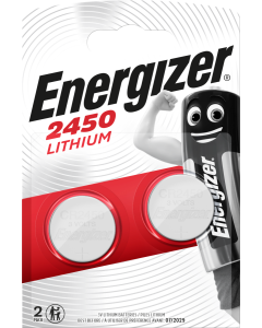 Energizer Litium CR2450 paristot (2kpl. Pakkaus)