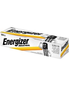 Energizer Industrial 9V / 6LR61 paristot (12-Pack)