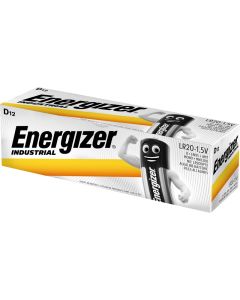 Energizer Industrial D / LR20 paristot (12-pack)