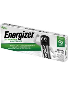 Energizer Recharge Power Plus AA / NH15 2000mAh Paristot- 10 kpl