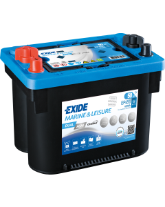 Exide Marine and Leisure EP450 DUAL AGM Battery - 12V 50Ah (20h)