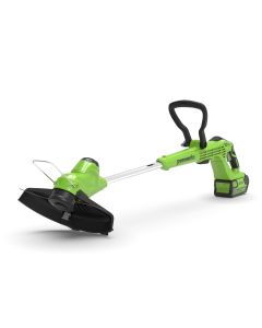 Greenworks, G40LTK2, Trimmeri, 40V, Eteen asennettu, 2Ah akulla ja laturilla