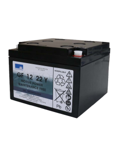 Sonnenschein GF 12 022 YT 12V 22Ah (GF12022YT) - GEL-batteri til golfvogn