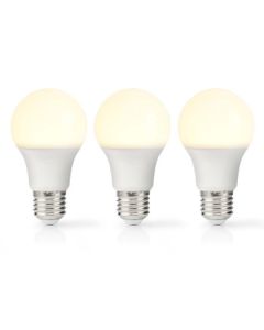 LED Pear E27 | 8.5 W | 806 LM | 2700 K | Kuuma valkoinen | 3 palaa.