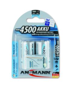 Ansmann maxE C / Baby / R14 4500mAh (2 kpl) Ladattava paristo