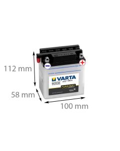 VARTA 503 012 001 - 12V 3Ah (Moottoripyörän akku)
