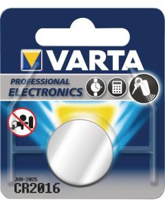 Varta CR2016 nappiparisto - 1 kpl