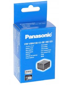 VW-VBN130E-K Akku laitteelle Panasonic (Alkuperäinen)