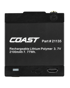 Coast ZX600 Zithion-X ladattava akku PM200, PM500R ja PM550 varten
