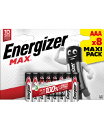 Energizer Max AAA / E92 Paristot (8 kpl. läpipainopakkaus)