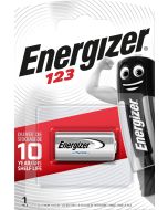 Energizer litium Foto/ Hälytys 123 paristot (1 kpl. Pakkaus)