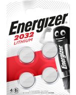 Energizer litium CR2032 paristot (4 kpl. Pakkaus)