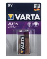 Varta Professional Litium 9V / E / 6LF62 Akku (1 kpl)
