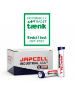 Japcell Industrial AAA/LR03 -alkaliparistot – 40 kpl