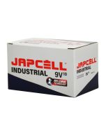 JAPCELL 9V / 6LR61 Industrial - 10 kpl. Pakkaus