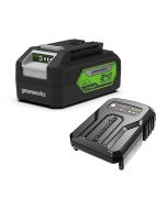 Greenworks GSK24B4, Akun ja laturin aloituspakkaus - 24V 4Ah