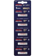 Japcell MN21 / E23 / 23A Paristo - 5 Kpl.