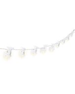 Goobay -kevyt ketju "poro", jossa 10 LED -valoa valkoisena