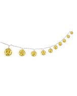 Goobay -valoketju "Joulupallot", jossa on 10 LED -valokultaa