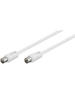 Antennikaapeli, valkoinen, 20 m