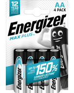Energizer Max Plus AA/E91 (4 kpl läpipainopakkaus)